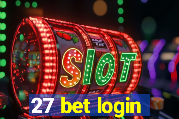 27 bet login